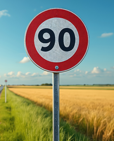 Respecter les limites de vitesse