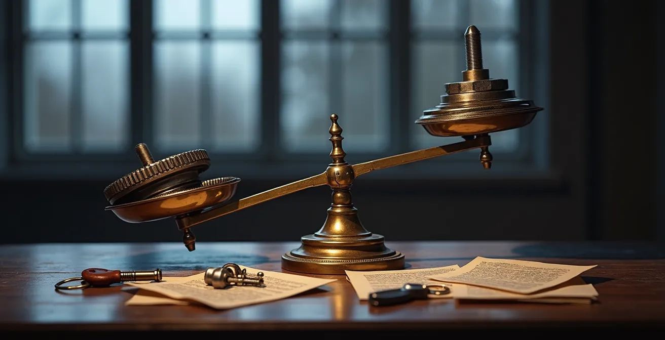 Visualisation symbolique des coûts cachés d'un accident de camion au-delà des dommages matériels